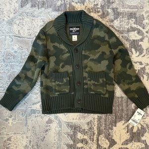 OshKosh Camo Sweater